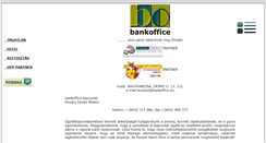 Desktop Screenshot of bankoffice.hu
