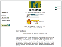 Tablet Screenshot of bankoffice.hu
